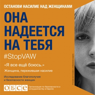 #StopVAW She Is Counting On You Banner for Moldova in Russian