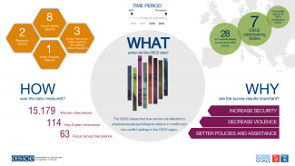 Infographic: Overview of the OSCE Survey on the Well-being and Safety of Women (OSCE