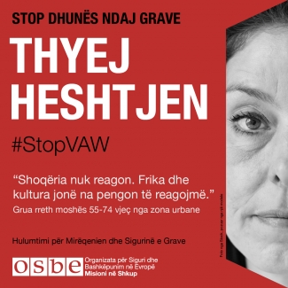 #StopVAW End The Silence NMK in Albanian