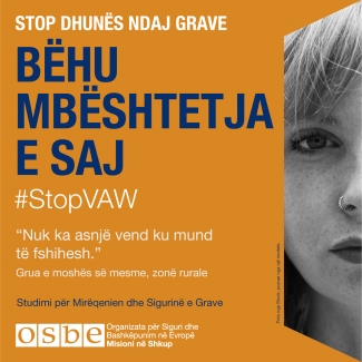 #StopVAW She Is Counting On You NMK in Albanian